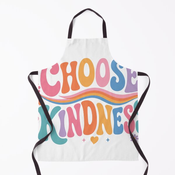 Item preview, CHOOSE KINDNESS Retro Wavy Typography | Positive Vibes Design designed and sold by Ahmed Nedji.
