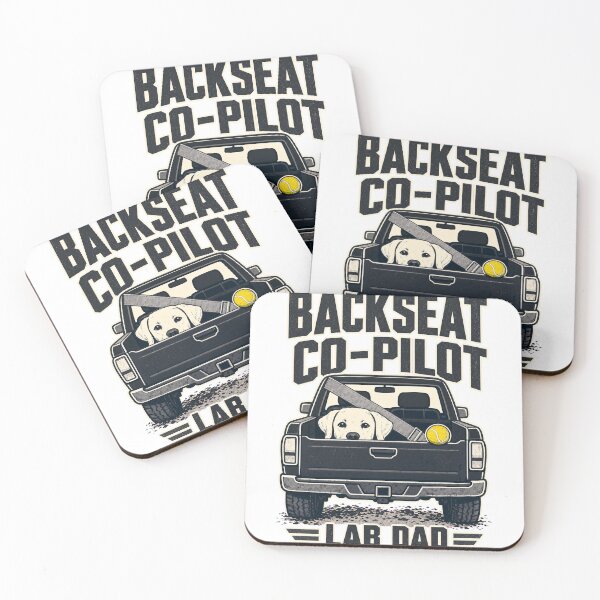 Item preview, Labrador Co-Pilot for Dog Dads designed and sold by pirminio.