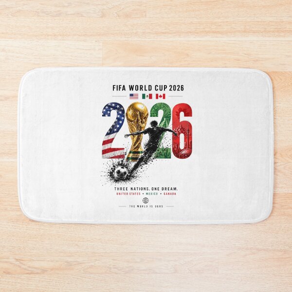 Item preview, Three Nations United Football 2026 - Soccer Splash Art designed and sold by lamiarte.