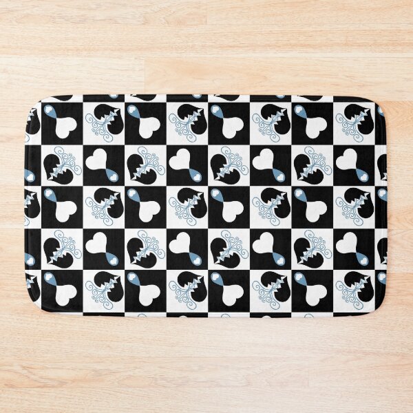 Item preview, Broken Hearts and Love Tears Flowers on Checkers designed and sold by Digitalmyth's Designs.