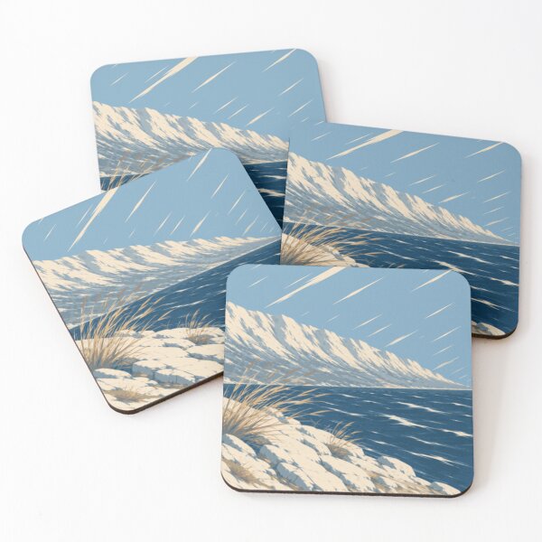 Item preview, Velebit Winds | Adriatic Minimalist Landscape designed and sold by Studio pod Burom.