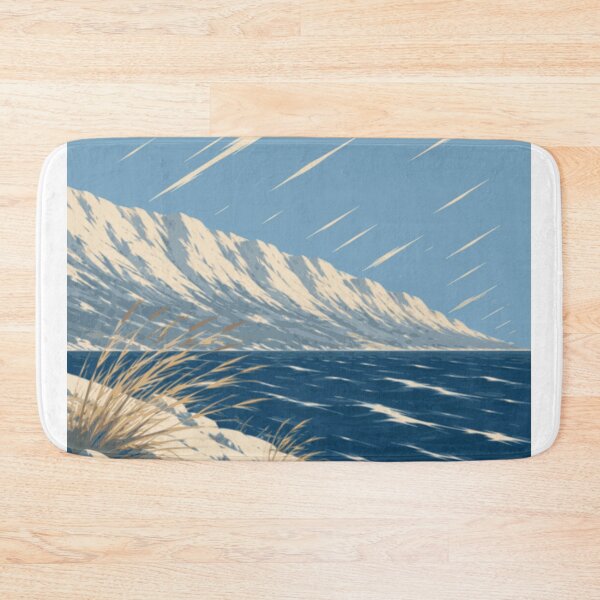 Item preview, Velebit Winds | Adriatic Minimalist Landscape designed and sold by Studio pod Burom.