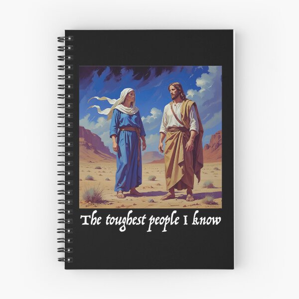 Item preview, The Toughest People I Know - White Text designed and sold by SacredThreadCo.