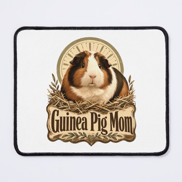 Item preview, Guinea pig mom portrait designed and sold by pirminio.