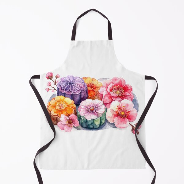 Item preview, Wagashi Sweets Watercolor Design designed and sold by BetweenForms.