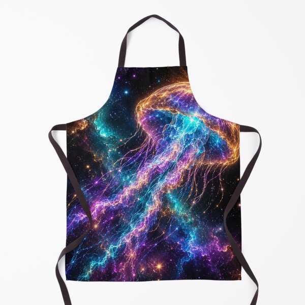 Item preview, Cosmic Jellyfish Nebula, Glowing Bioluminescent Space Art for Ethereal Dreamers2 designed and sold by OandSDesigns23.