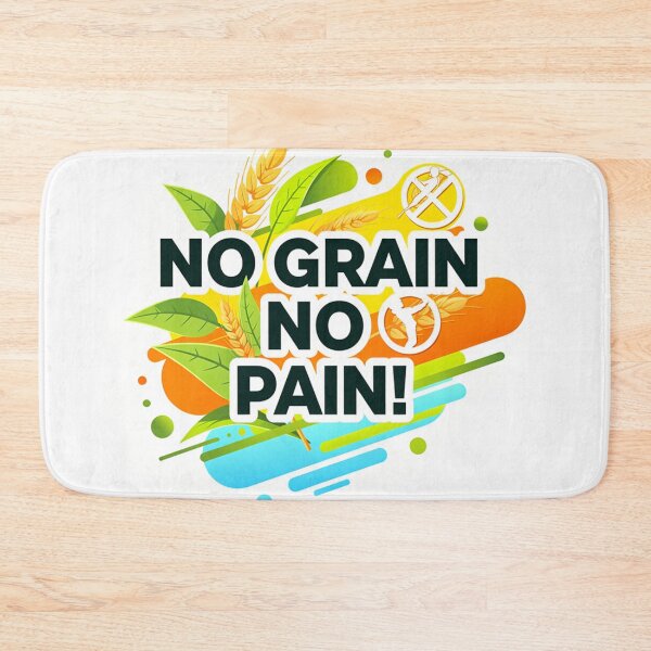 Item preview, No Grain No Pain Healthy Lifestyle designed and sold by Simplybe1.
