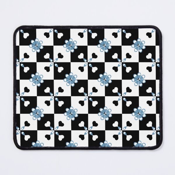 Item preview, Love Tears Flowers on Checkers designed and sold by Digitalmyth's Designs.