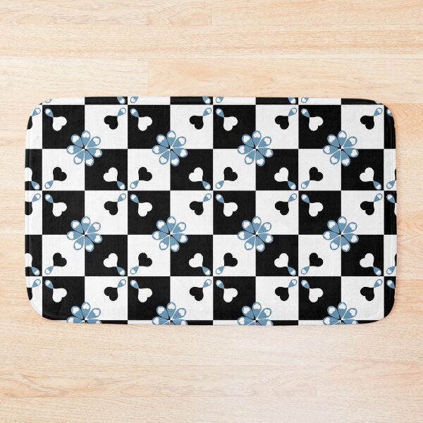 Item preview, Love Tears Flowers on Checkers designed and sold by Digitalmyth's Designs.