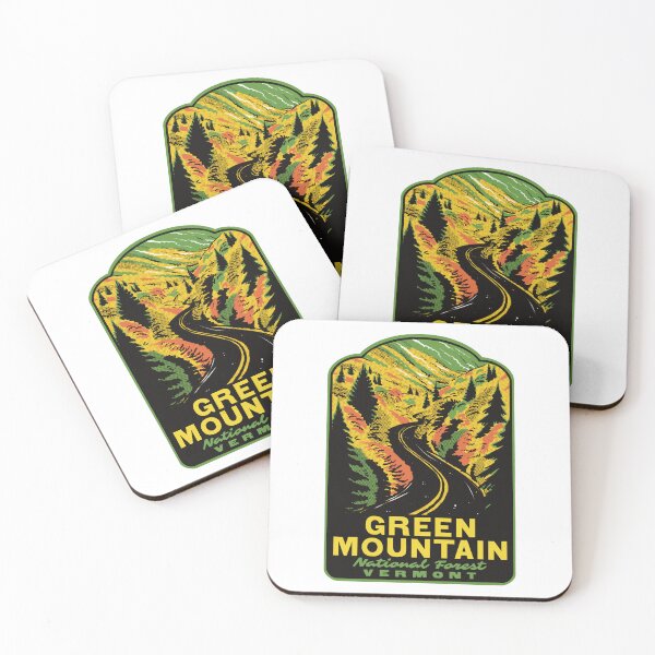Item preview, Green Mountain National Forest Vermont Autumn Retro  designed and sold by HalpinDesign.