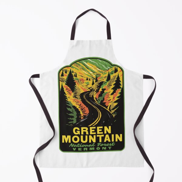 Item preview, Green Mountain National Forest Vermont Autumn Retro designed and sold by HalpinDesign.