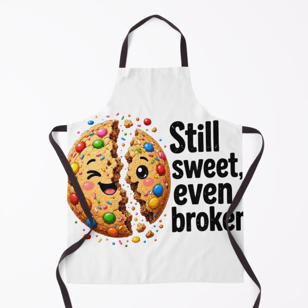 Item preview, Still Sweet Even Broken Cookie Design designed and sold by cookingtherapy.