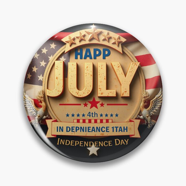 Item preview, Happy July Independence Day designed and sold by casamomo.