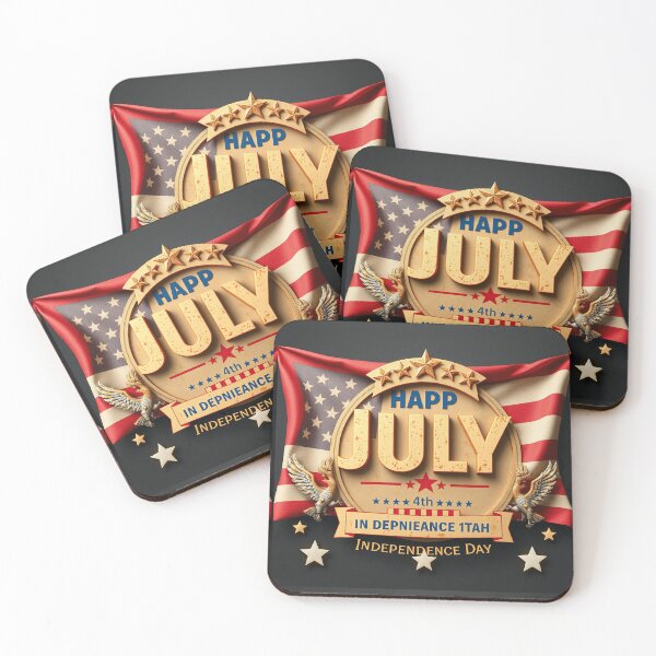 Item preview, Happy July Independence Day designed and sold by casamomo.