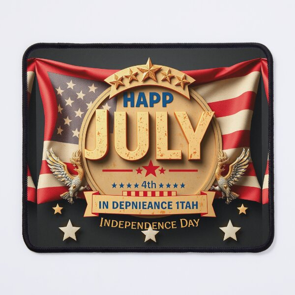 Item preview, Happy July Independence Day designed and sold by casamomo.