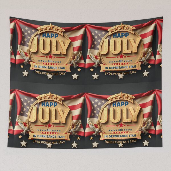 Item preview, Happy July Independence Day designed and sold by casamomo.