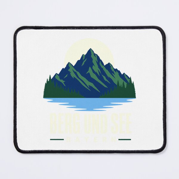 Item preview, Mountains and lakes, Bavaria, love of home designed and sold by pirminio.