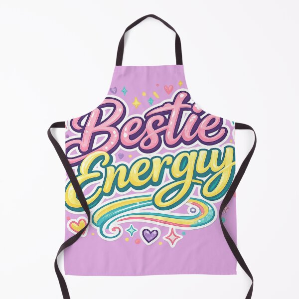Item preview, Bestie Energy – Cute Friendship Aesthetic Quote designed and sold by LumatoneStudio.