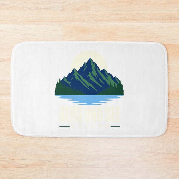 Item preview, Mountains and lakes, Bavaria, love of home designed and sold by pirminio.