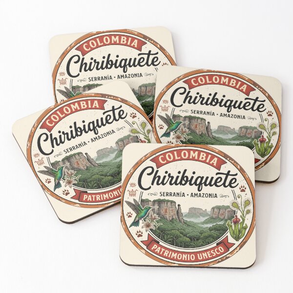 Item preview, Chiribiquete Colombia — UNESCO Amazon Badge | Vintage designed and sold by ColombianaShop.