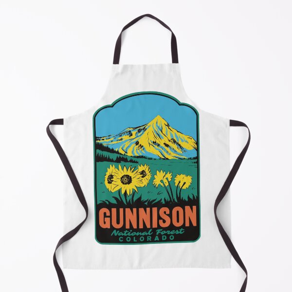 Item preview, Gunnison National Forest Crested Butte Flowers Retro designed and sold by HalpinDesign.