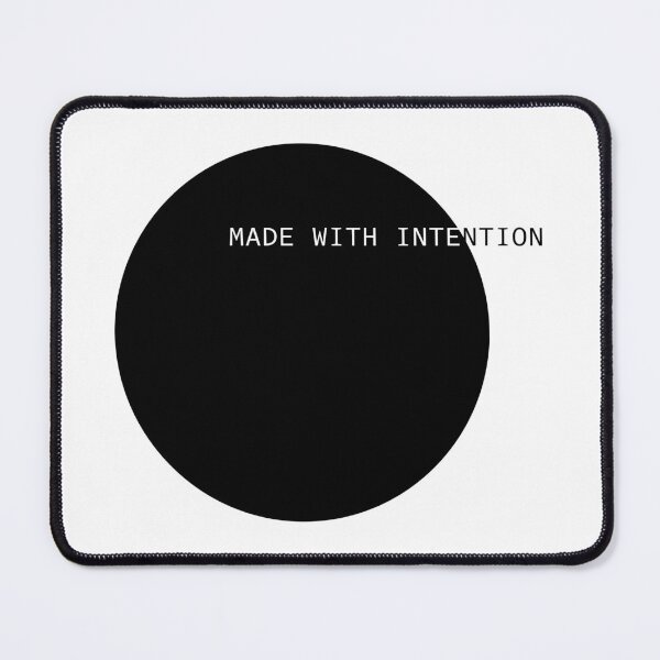 Item preview, Made With Intention – Minimal Typography Statement T-Shirt designed and sold by TheAmorse01.