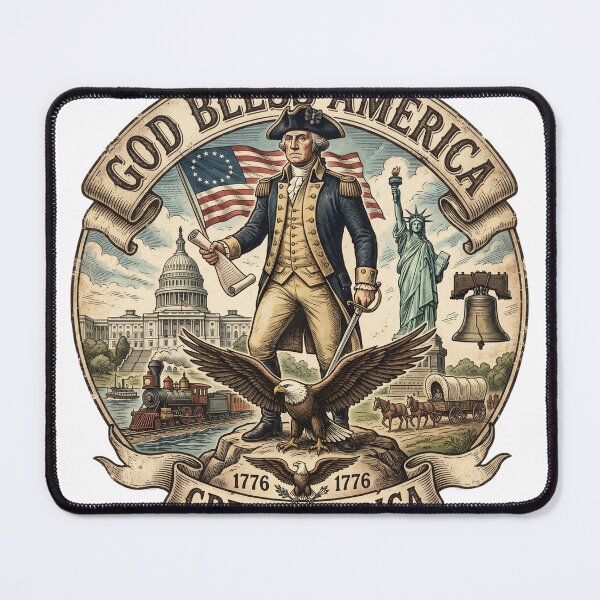Item preview, Usa, great america, god bless america designed and sold by Hephaestus's Forge.