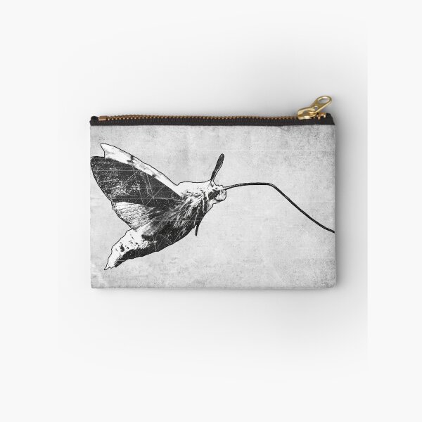 Item preview, Hummingbird Hawk-Moth Dark Nature In-Flight Art designed and sold by Ghoul Enterprises.