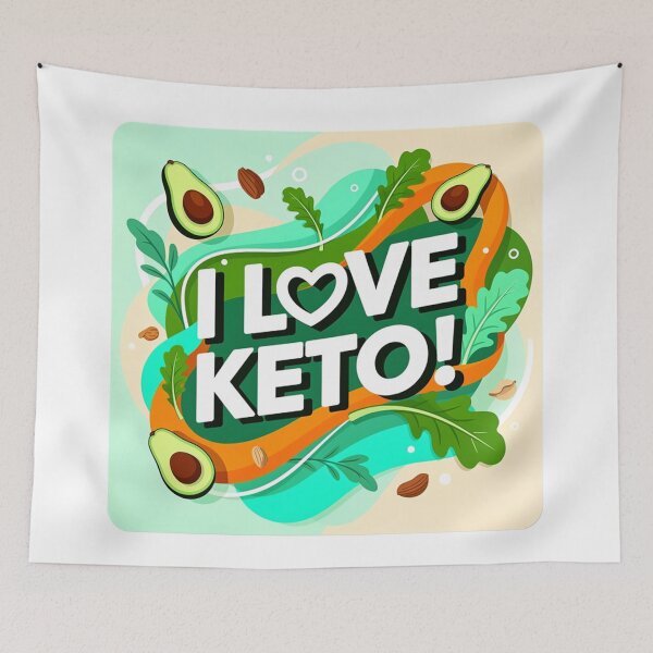 Item preview, I Love Keto Healthy Lifestyle designed and sold by Simplybe1.