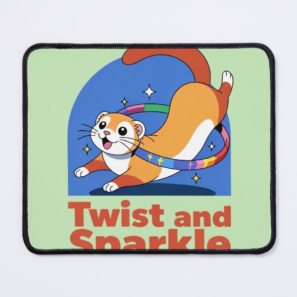 Item preview, Ferret Hoop Fun designed and sold by JebliDesign.