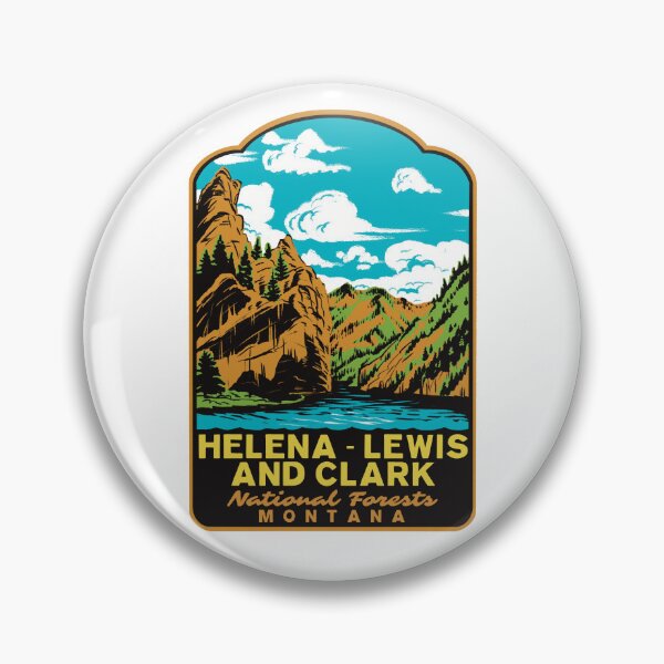 Item preview, Helena Lewis and Clark National Forests Montana Retro designed and sold by HalpinDesign.