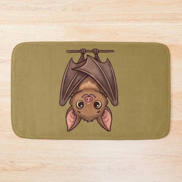 Item preview, Cute Bat Illustration Hanging Upside Down designed and sold by Theproxmrt.