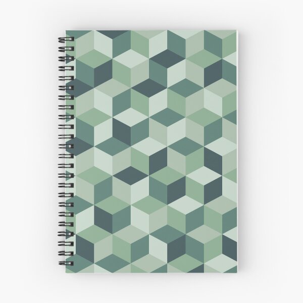 Item preview, 3D Cube Pattern - Green designed and sold by Vytfur Zone.