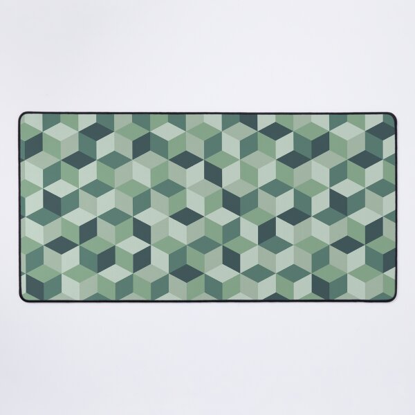 Item preview, 3D Cube Pattern - Green designed and sold by Vytfur Zone.