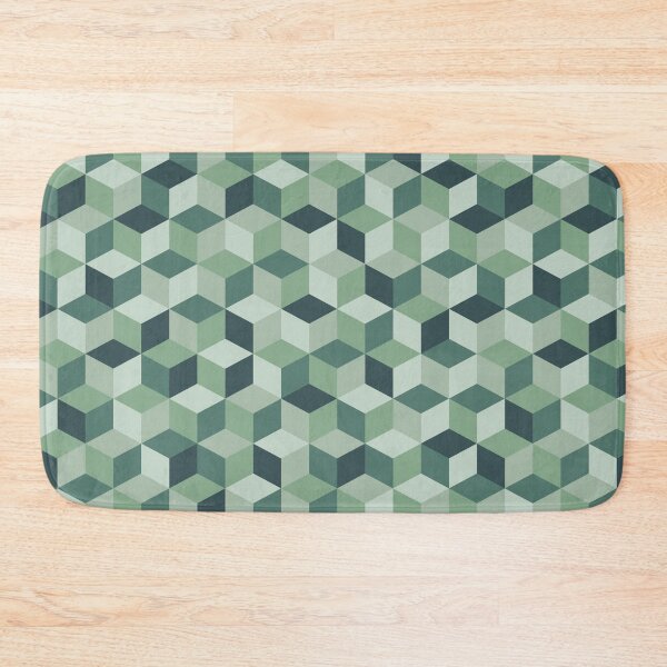 Item preview, 3D Cube Pattern - Green designed and sold by Vytfur Zone.