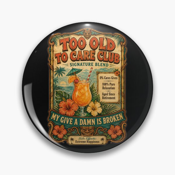 Item preview, Too Old to Care Club Don't Care My Give A Damn is Broken designed and sold by Nightarel.