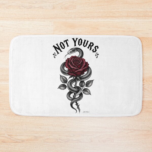 Item preview, Copy of Not Yours — Snake and Rose designed and sold by JabbiKamost.