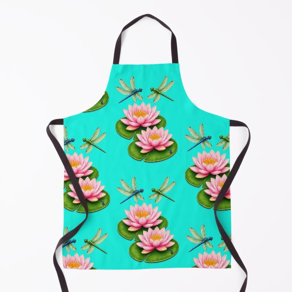 Item preview, Dragonfly's and Lilly pads designed and sold by FreshWaterWares.