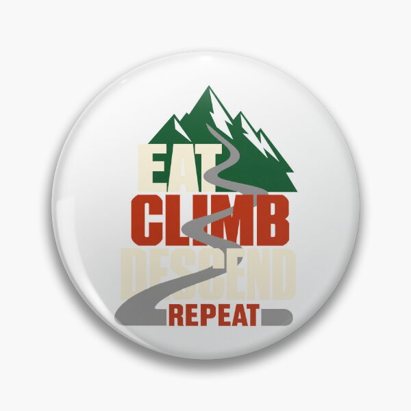 Item preview, Eat Climb Descend Repeat road bike designed and sold by pirminio.