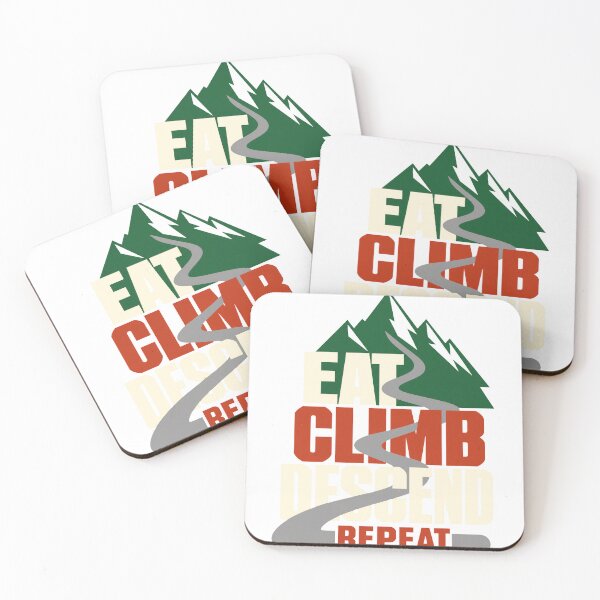 Item preview, Eat Climb Descend Repeat road bike designed and sold by pirminio.