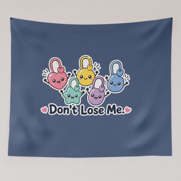 Item preview, Don't Lose Me Cute Stitch Marker Crochet designed and sold by SimplePoDesign.