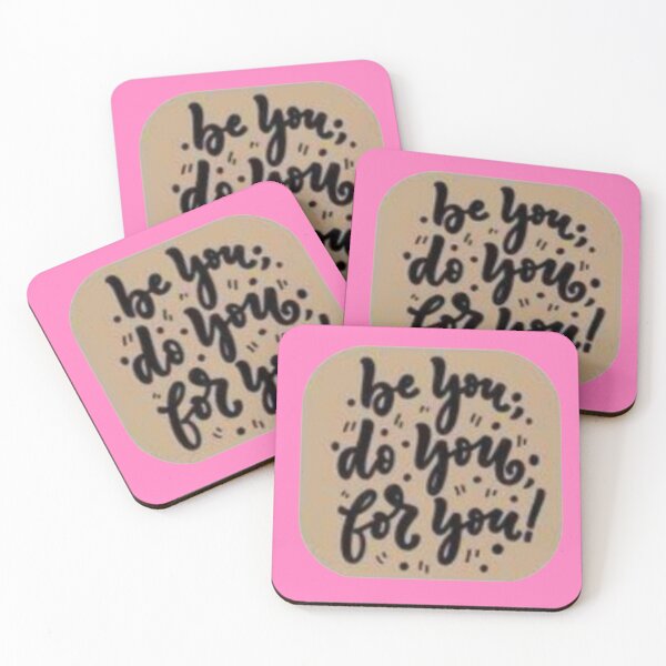 Item preview, Be You Do You For You - Minimalist Warm Aesthetic Sticker designed and sold by Scro-Ciob-Shop.