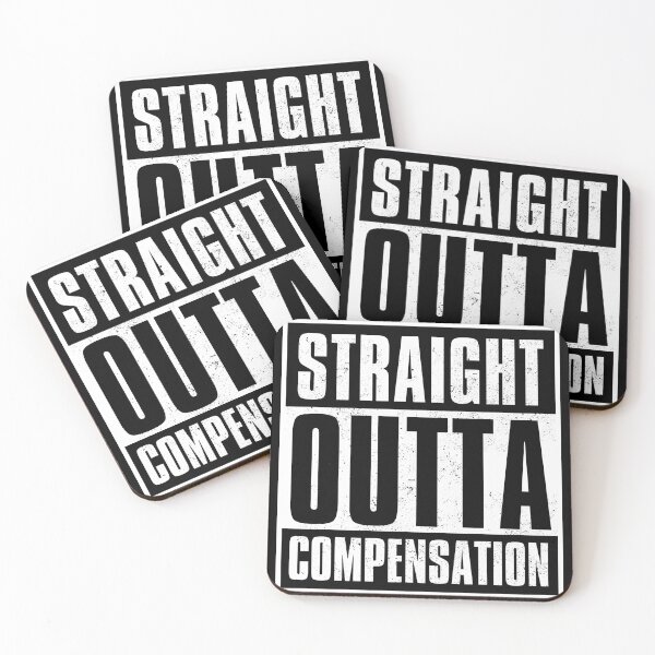 Item preview, Straight Outta Compensation Compton Funny designed and sold by Soft Skills Club.