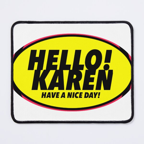 Item preview, Be Nice Stickers | HELLO! KAREN Print Novelty | in collaboration with "Stiqker" designed and sold by PSST-Design.