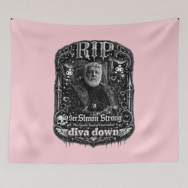 Item preview, RIP Ser Simon Strong (Diva Down) designed and sold by MEMERY MUSEUM.