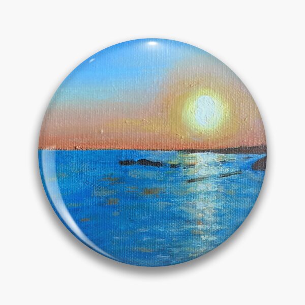 Item preview, Seascape of a calm sea at sunrise designed and sold by Kassyopea.