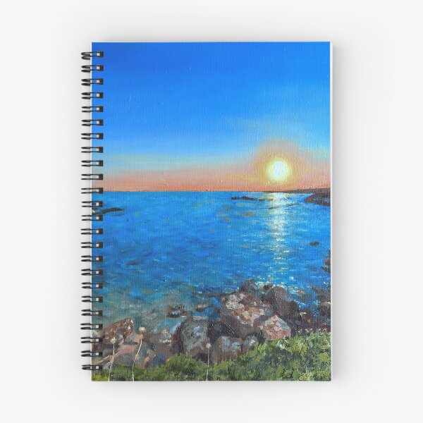 Item preview, Seascape of a calm sea at sunrise designed and sold by Kassyopea.