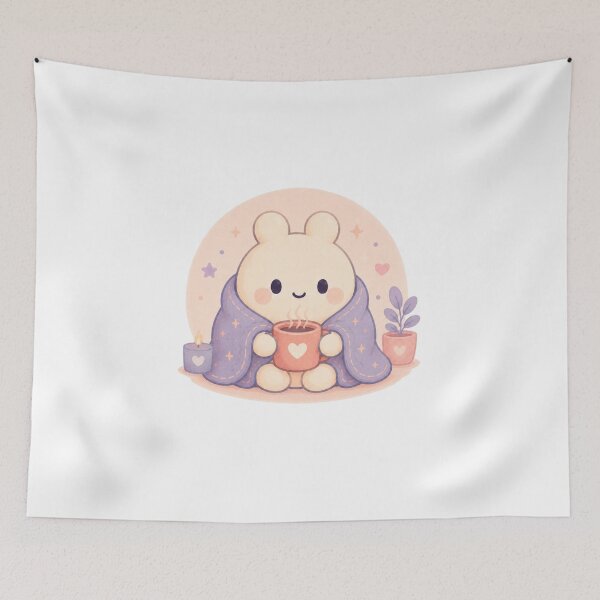 Item preview, Tiny Comfort On Duty Cozy Creature designed and sold by CutiVerse.
