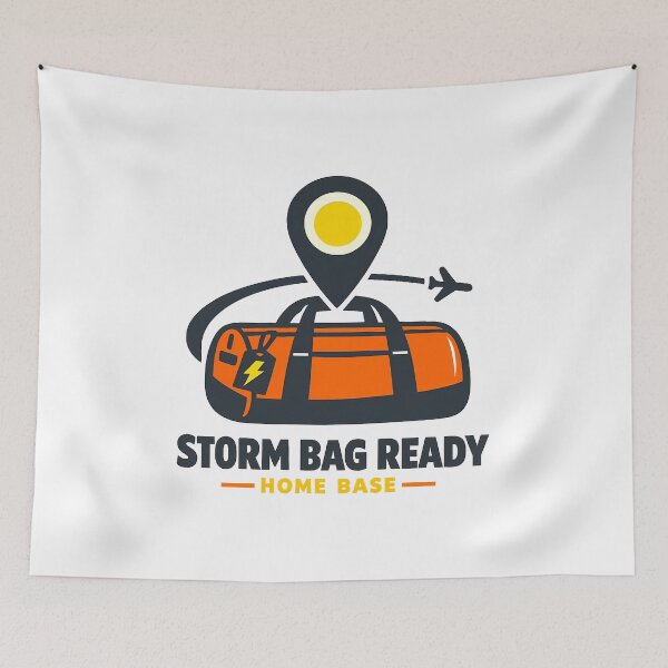 Item preview, Storm Bag Ready Home Base designed and sold by pirminio.