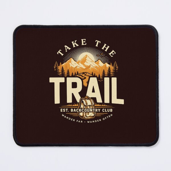 Item preview, Take the Trail Vintage Hiking Design designed and sold by SANADART.